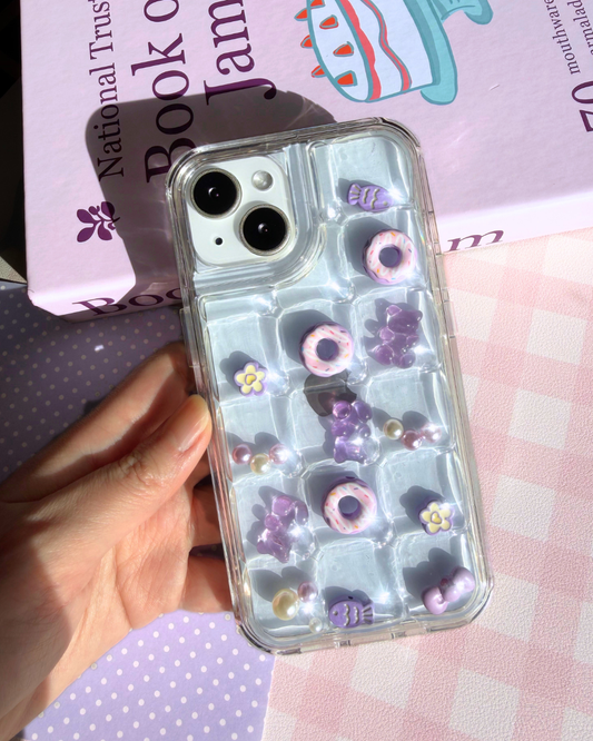 Charm Puff Bits - Grape Glaze Party