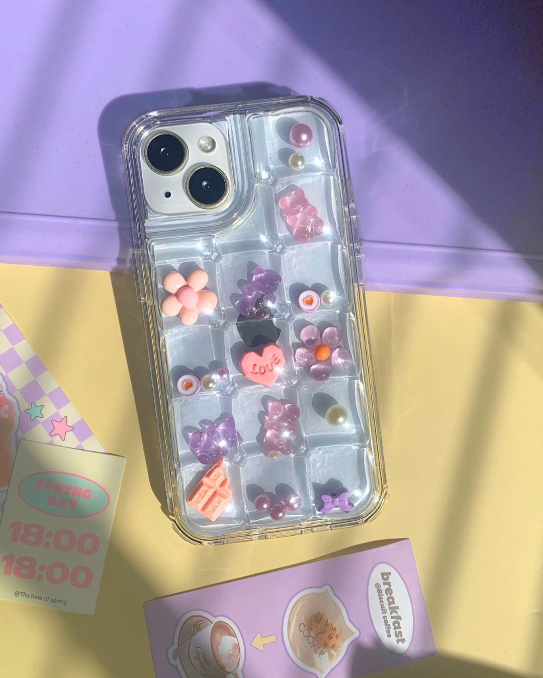 Charm Puff Bits - Lavender Dream