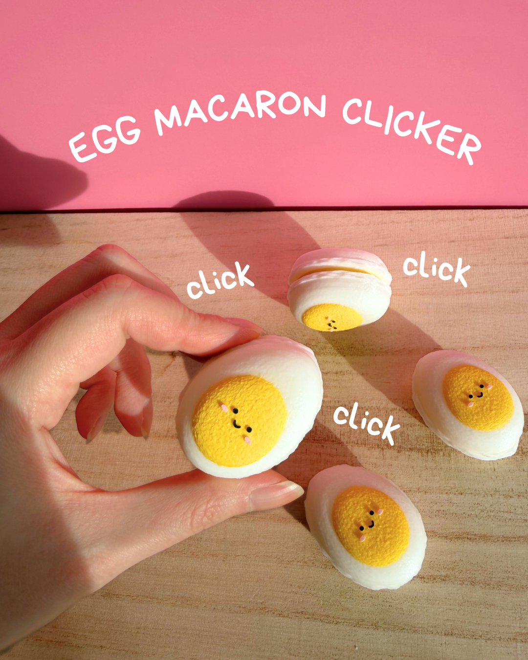 Egg Macaron Clicker