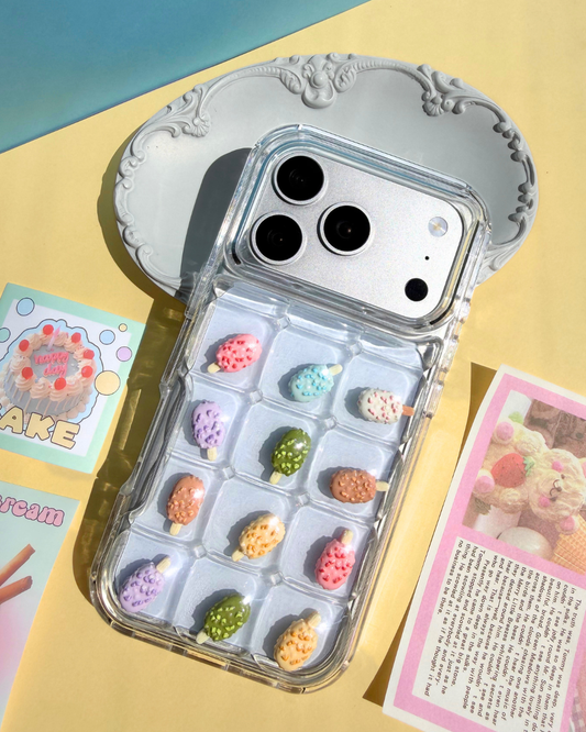 Charm Puff Bits - Dipped Ice Cream Party