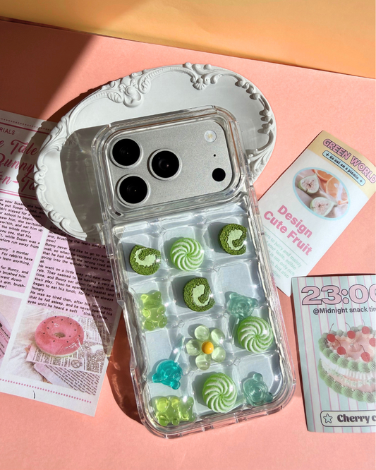 Charm Puff  Bits - Matcha Lovers