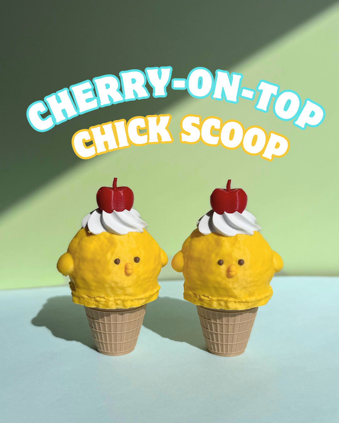 Cherry-on-Top Chick Scoop