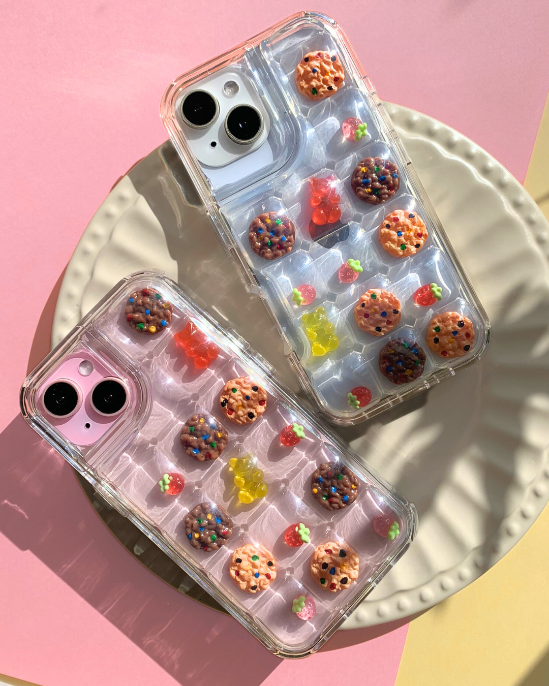 Charm Puff Bits - Berry Choco Bears