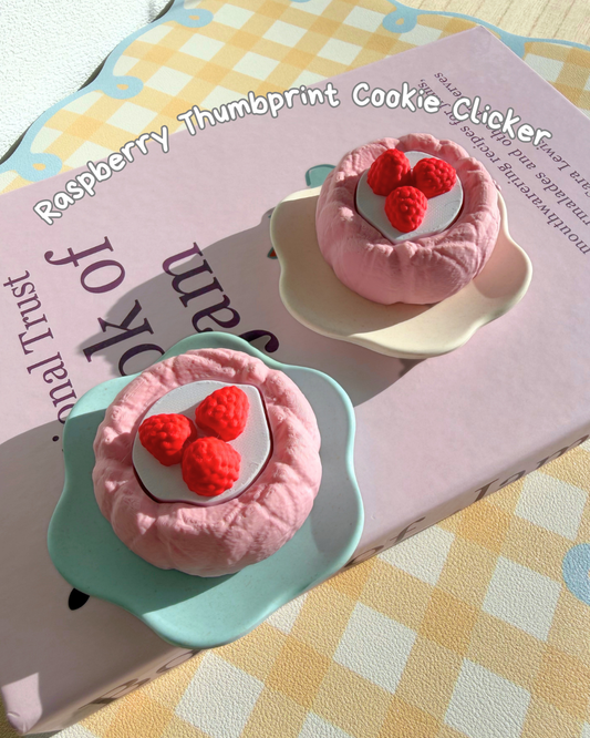 Raspberry Thumbprint Cookie Clicker
