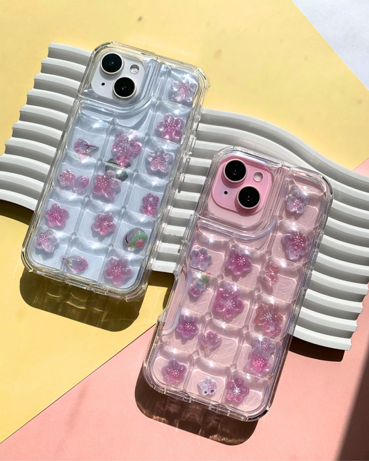 Charm Puff Stickies – Sakura Bloom