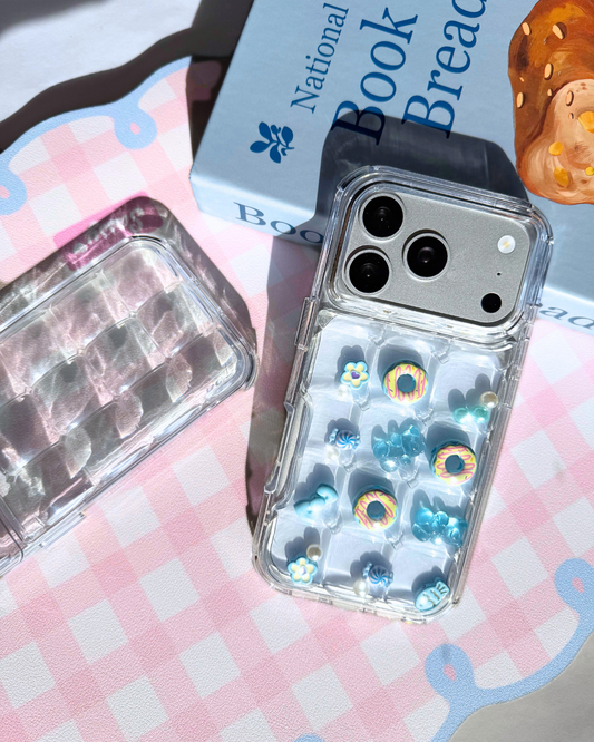 Charm Puff Bits - Soda Pop Blue