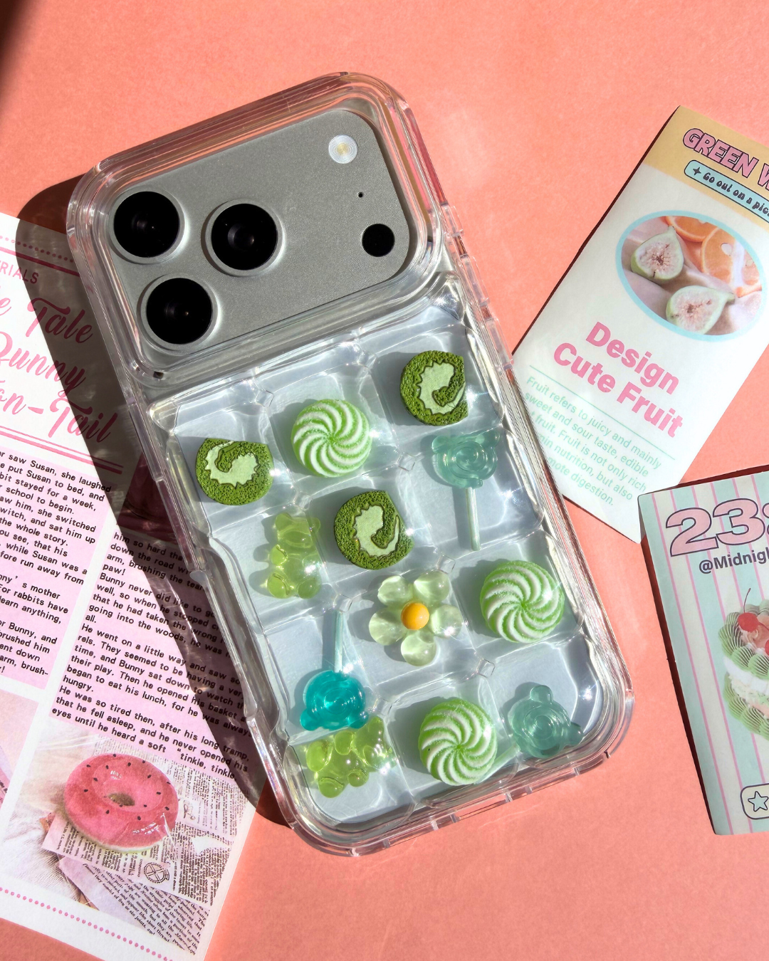 Charm Puff  Bits - Matcha Lovers
