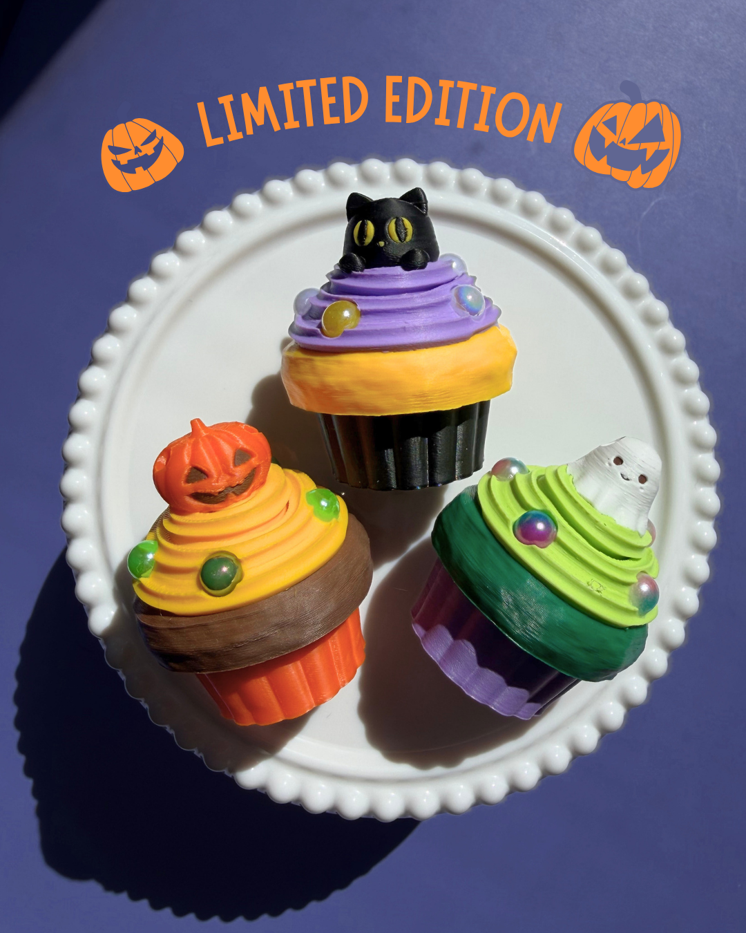 Spooky Cupcake Clickers  [LIMITED EDITION]