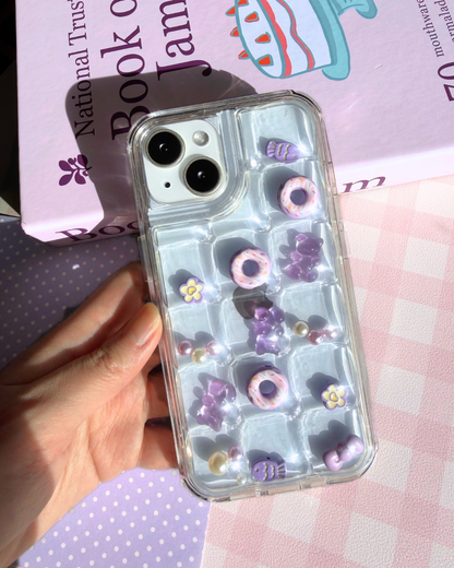 Charm Puff Bits - Grape Glaze Party
