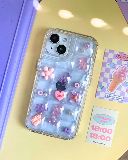 Charm Puff Bits - Lavender Dream