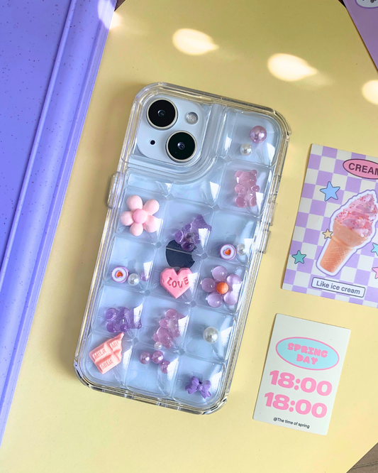 Charm Puff Bits - Lavender Dream