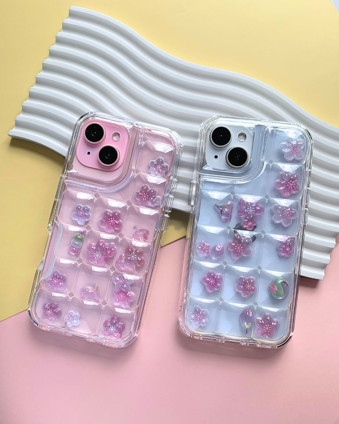 Charm Puff Stickies – Sakura Bloom