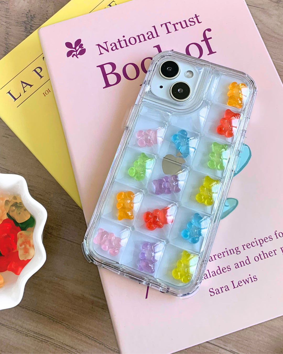 Charm Puff Bits - Rainbow Bears