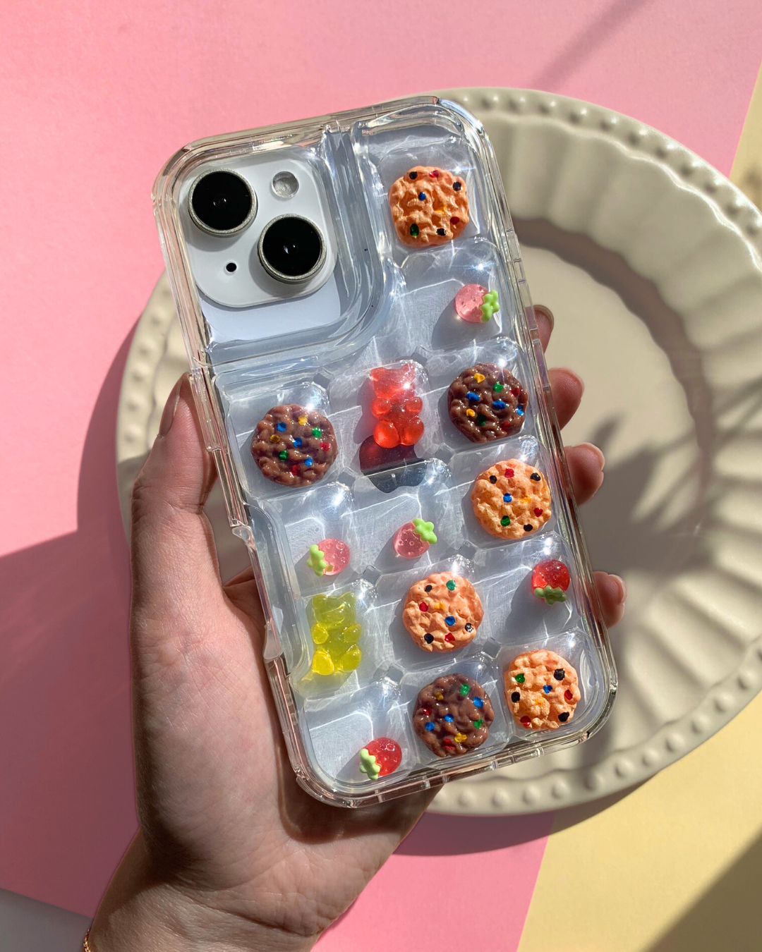 Charm Puff Bits - Berry Choco Bears