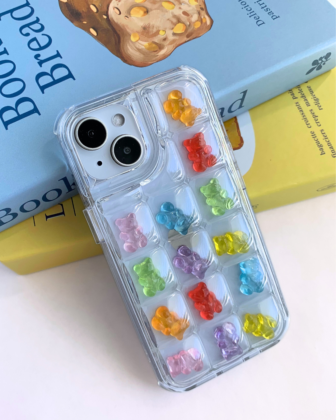 Charm Puff Bits - Rainbow Bears