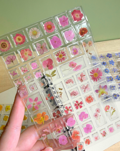 Floral Stickers - The Pressed Flower Collection