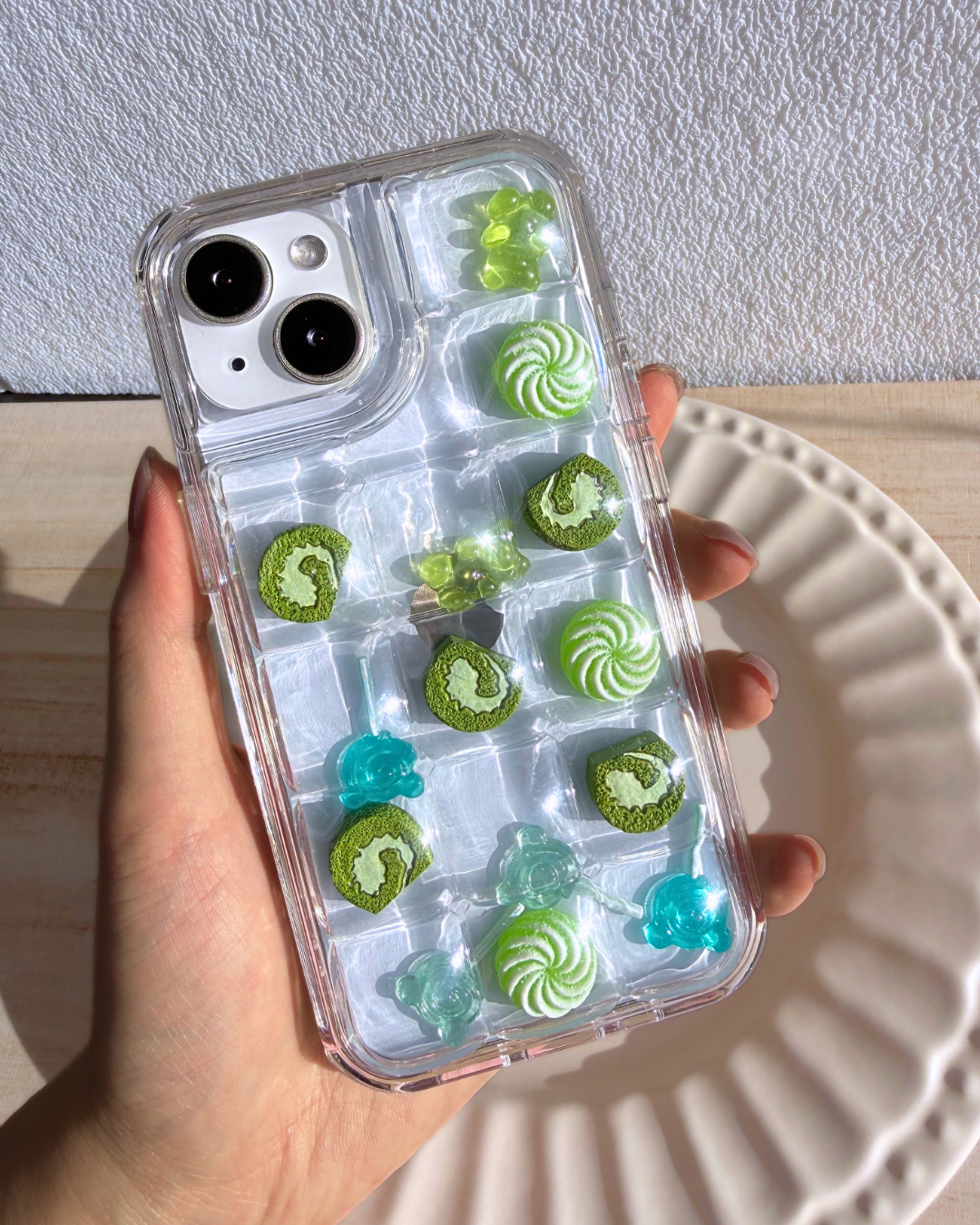 Charm Puff  Bits - Matcha Lovers