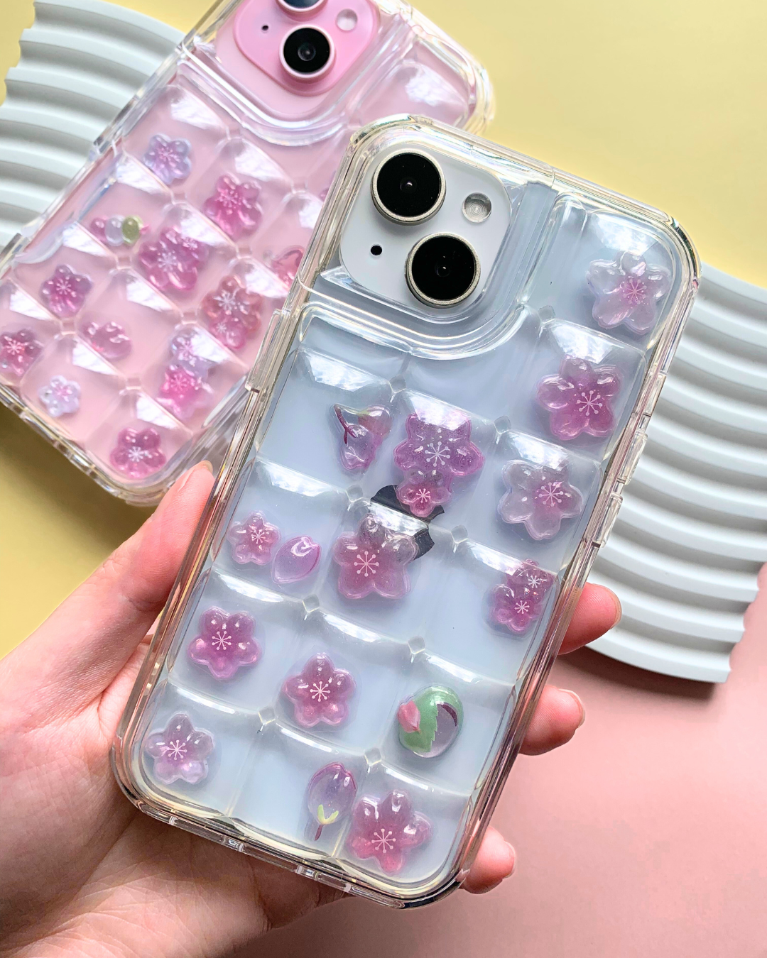 Charm Puff Stickies – Sakura Bloom