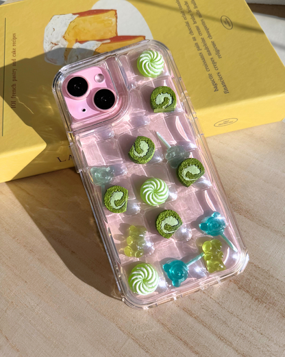 Charm Puff  Bits - Matcha Lovers