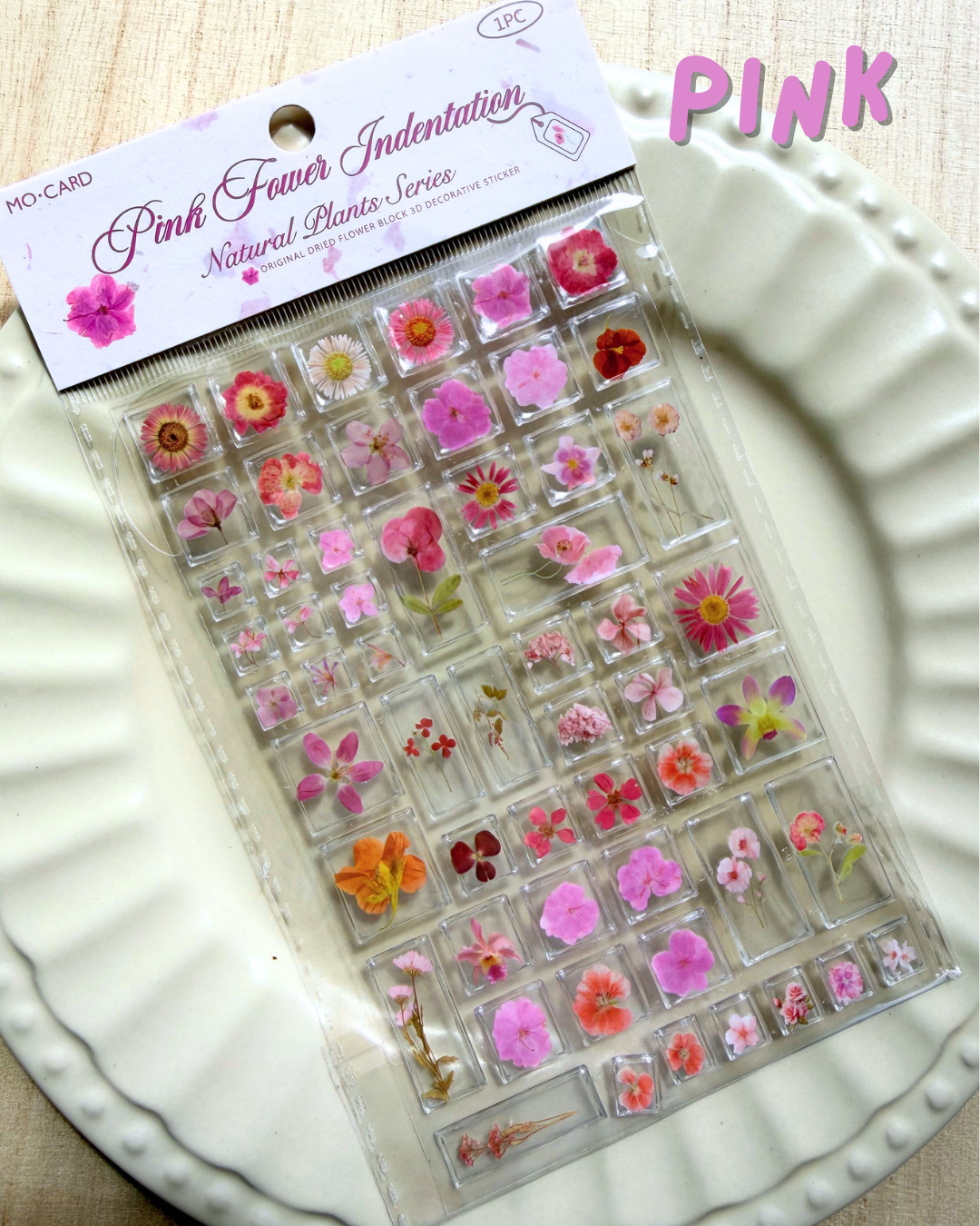 Floral Stickers - The Pressed Flower Collection