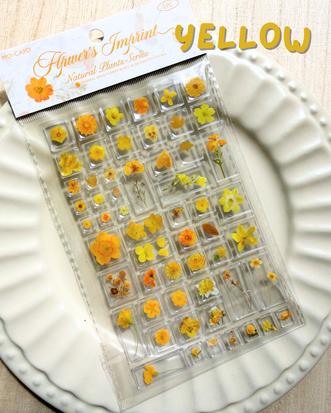 Floral Stickers - The Pressed Flower Collection