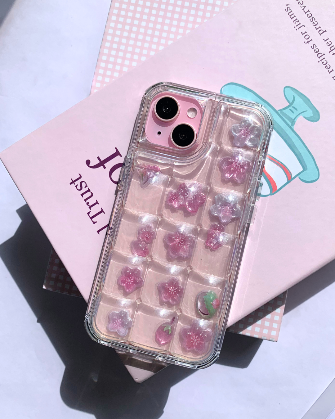 Charm Puff Stickies – Sakura Bloom