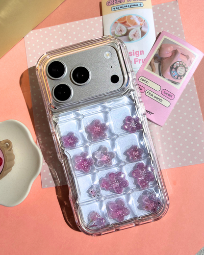 Charm Puff Stickies – Sakura Bloom