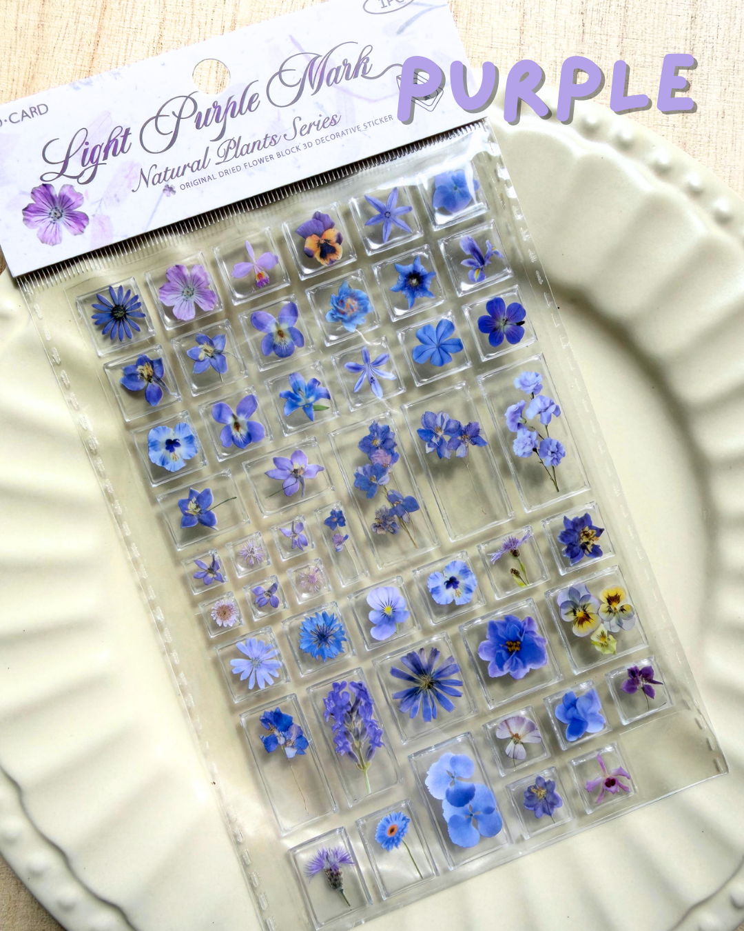 Floral Stickers - The Pressed Flower Collection