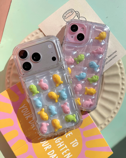 Charm Puff Bits - Goldfishies